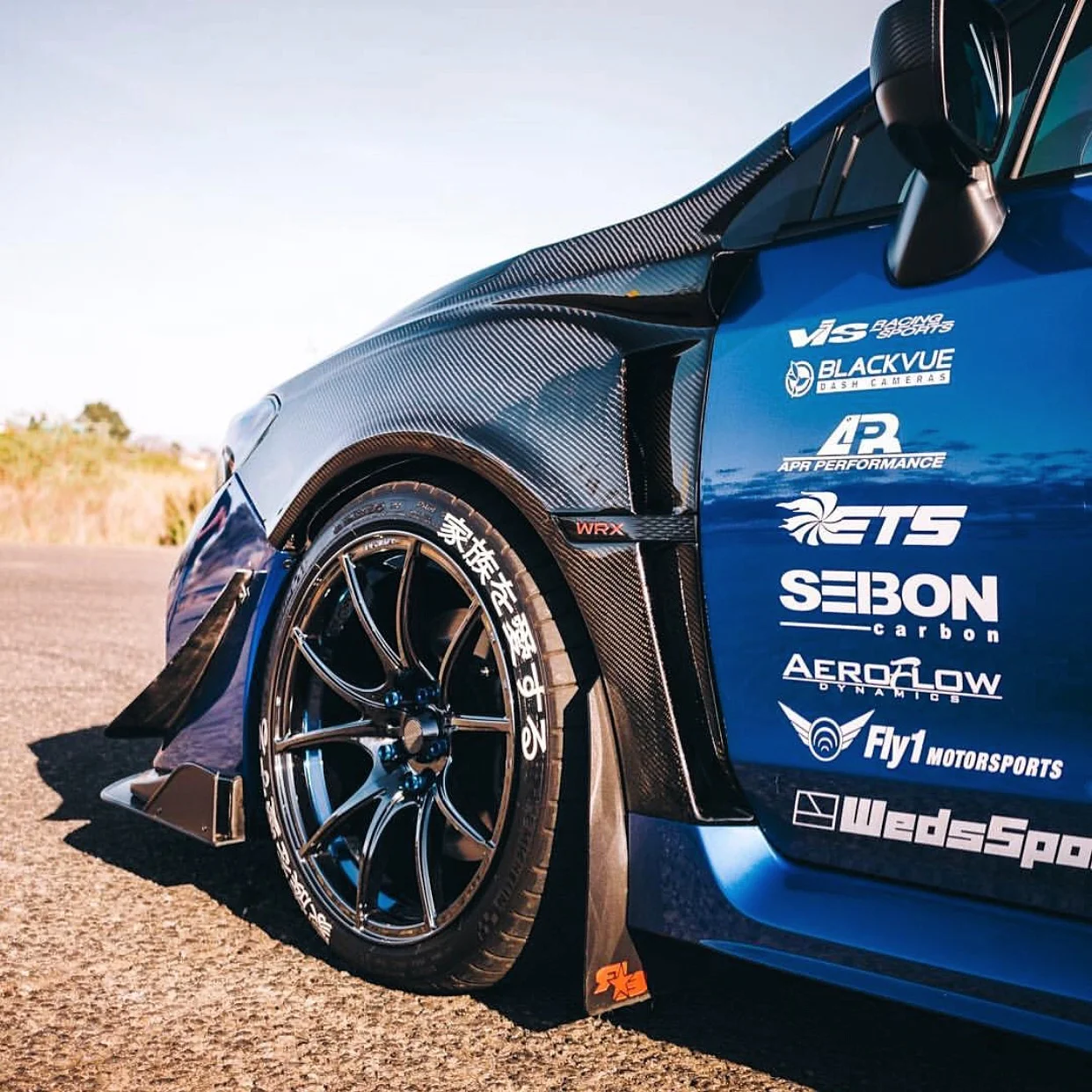 Spec-V Wide Front Fenders — Fly1 Motorsports